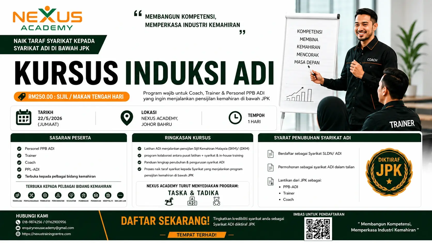 KURSUS INDUKSI ADI